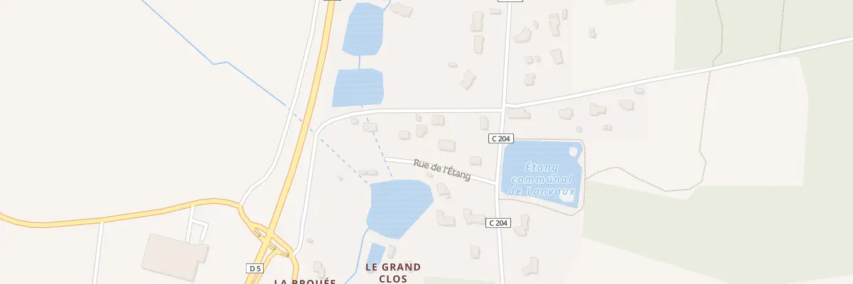 Plan du 6 Lot de Lanvaux à Molac