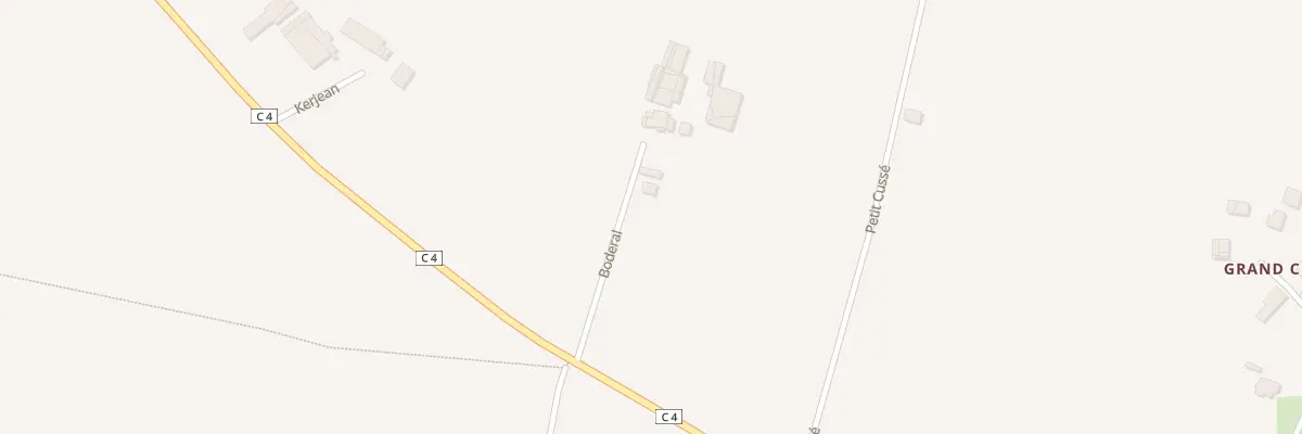Plan du 5664 Le Boderal à Noyal-Muzillac