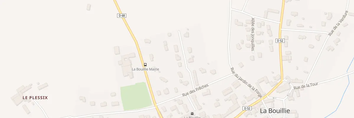Plan du 6 Rue des Fontenelles à La Bouillie