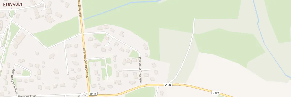 Plan du 15 Rue de la Piveliere à Questembert