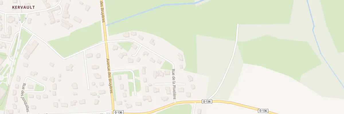 Plan du 13 Rue de la Piveliere à Questembert