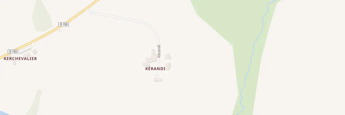 Plan du 5898 Kérandi à Noyal-Muzillac