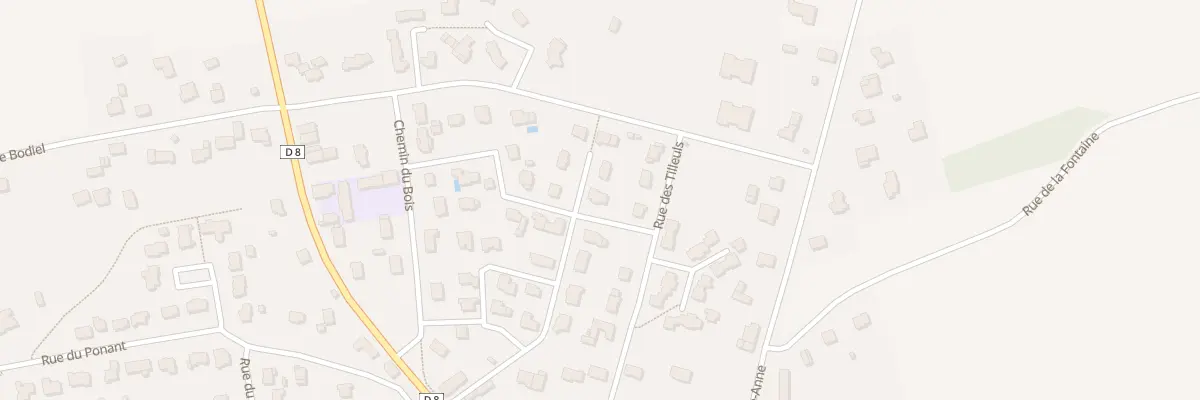 Plan du 13 Rue des Tulipiers à Taupont