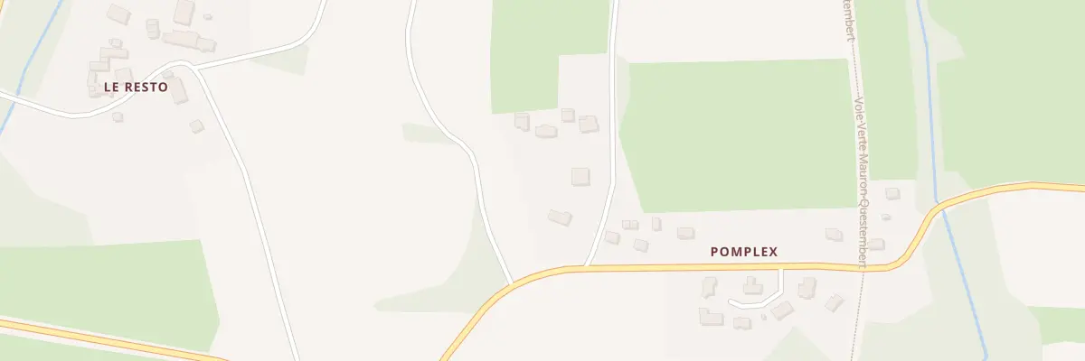 Plan du 8273 Bande de Kerleho à Questembert