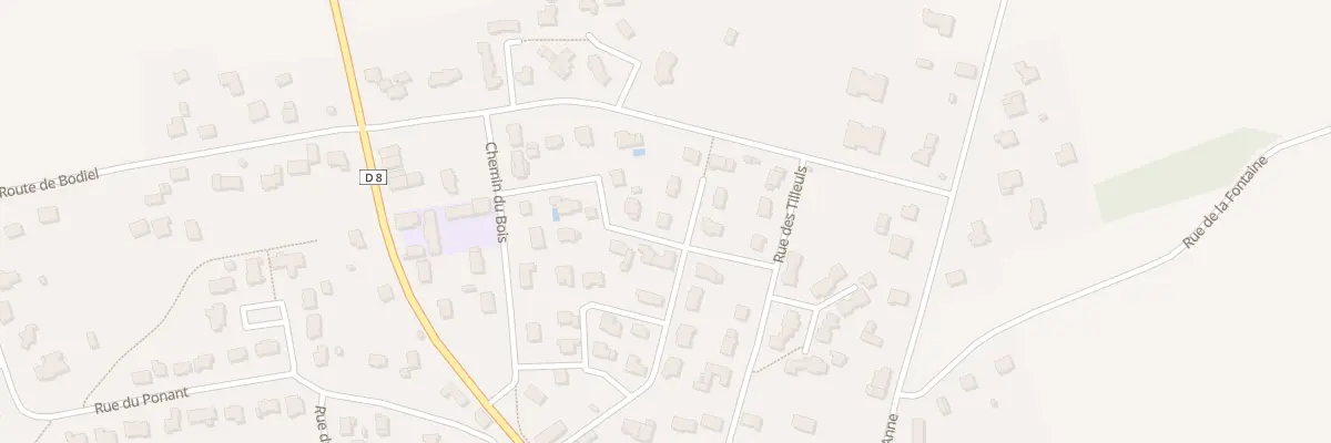 Plan du 11 Rue des Charmilles à Taupont