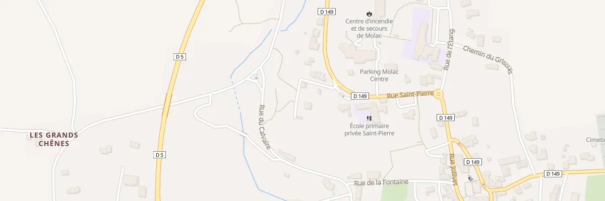 Plan du 3 Rue des Pins à Molac