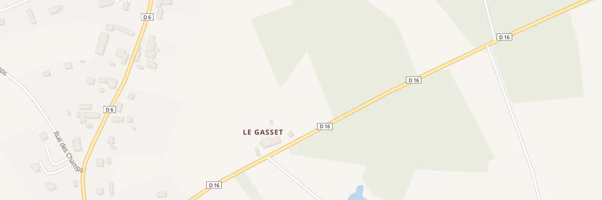 Plan du 5184 Le Gasset à Saint-Vran