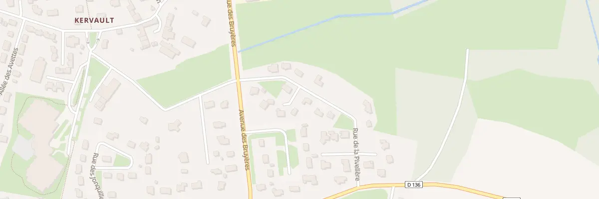 Plan du 10 Rue de la Piveliere à Questembert