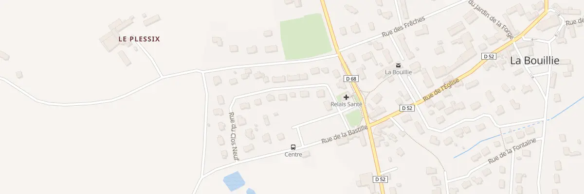 Plan du 14 Rue du Clos Neuf à La Bouillie