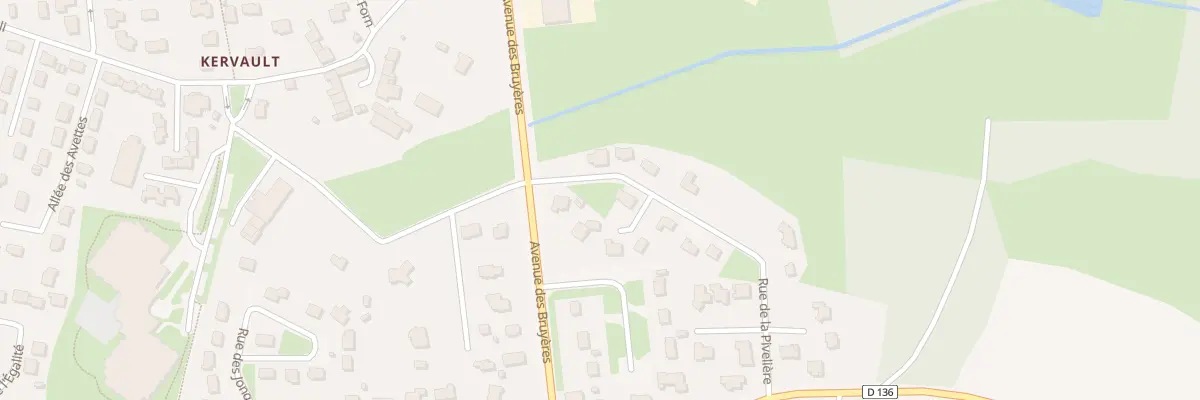 Plan du 2 Rue de la Piveliere à Questembert