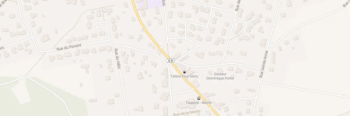 Plan du 1 Rue des Charmilles à Taupont