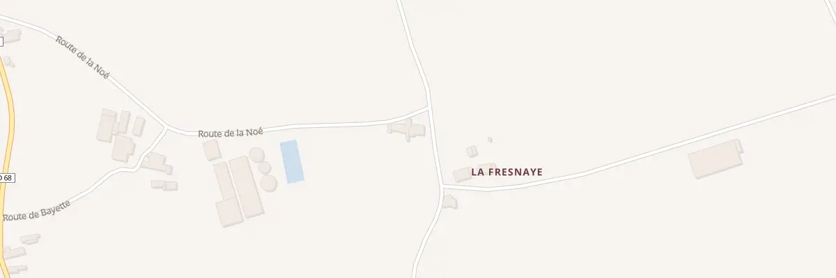 Plan du 1 La Fresnaye à La Bouillie