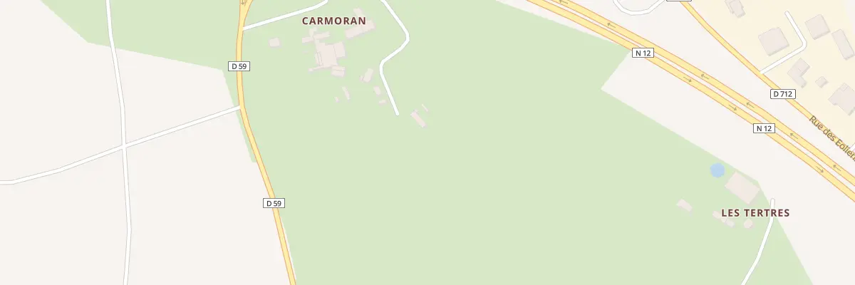 Plan du 14 Carmoran à Plestan