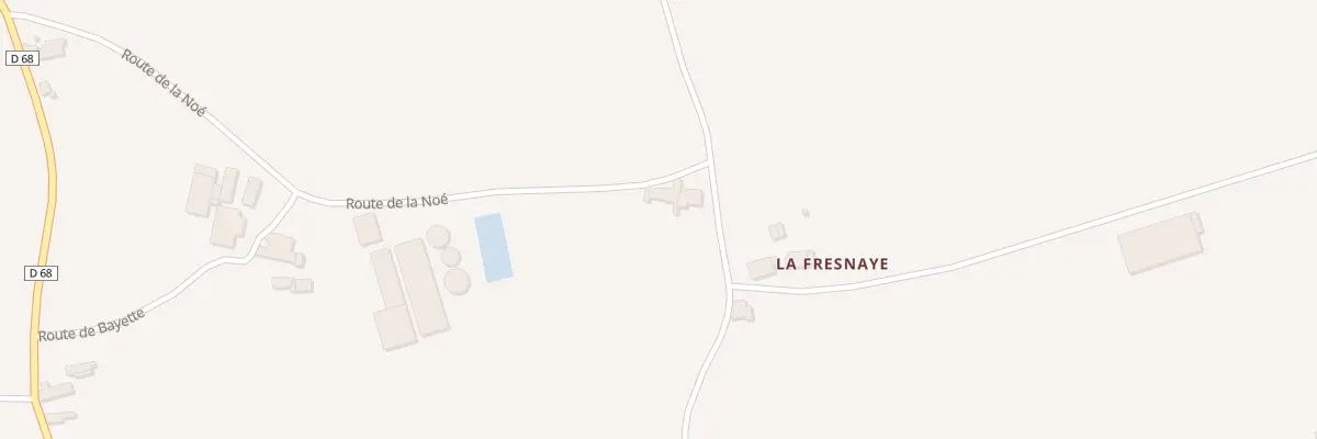 Plan du 4 Route de la Noé à La Bouillie