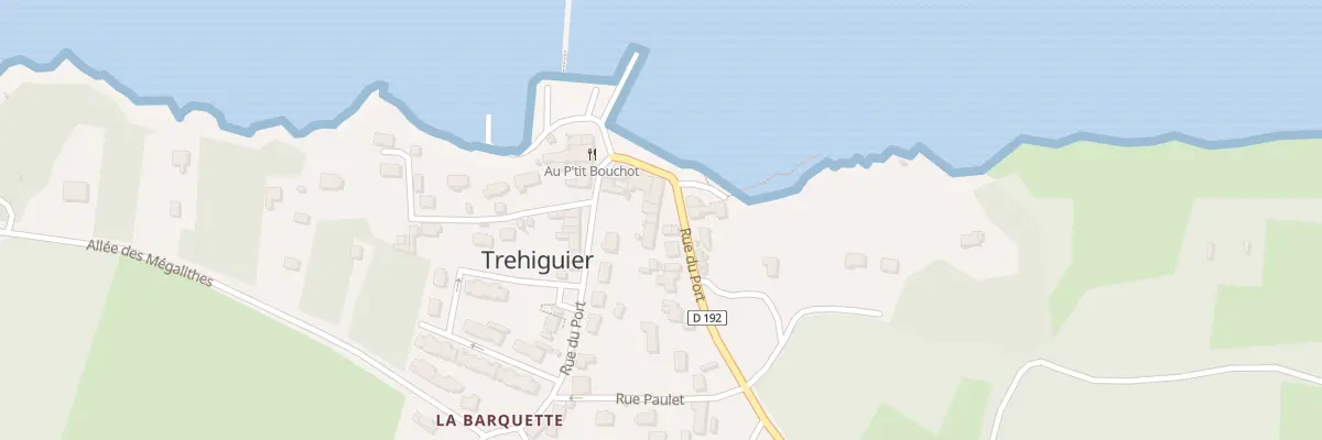 Plan du 38 Rue du Port à Pénestin
