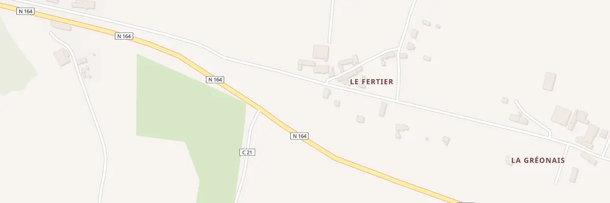 Plan du 7 Fertier à Merdrignac