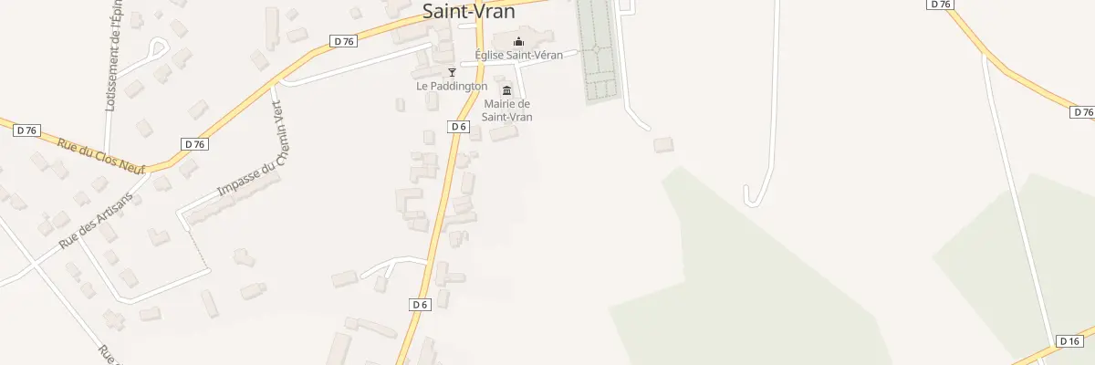 Plan du 9 Rue des Forges à Saint-Vran