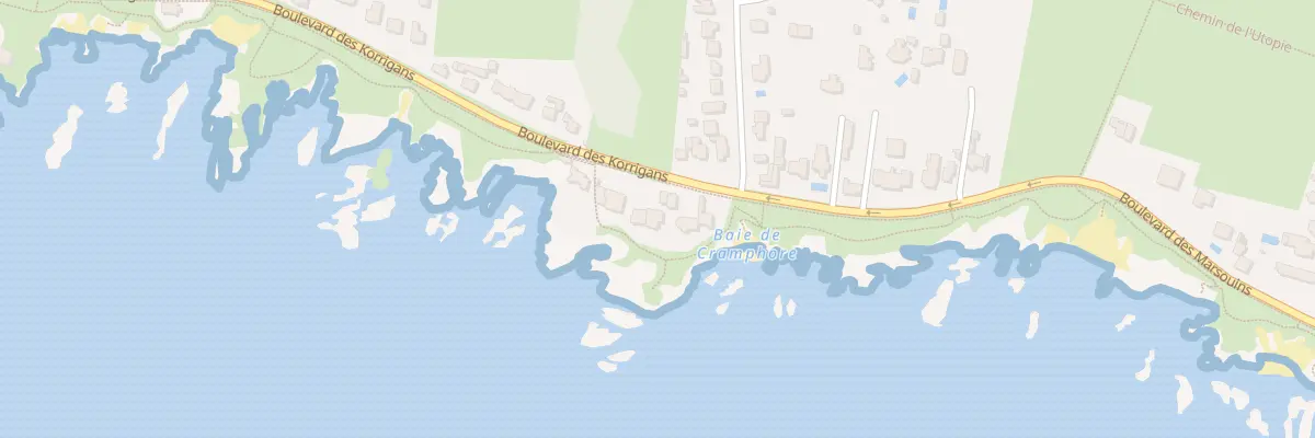 Plan du 5 Bd des Korrigans au Pouliguen