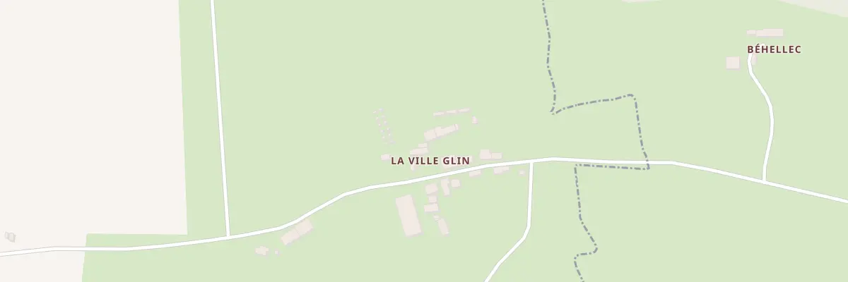 Plan du 5020 La Ville Glin à Bohal