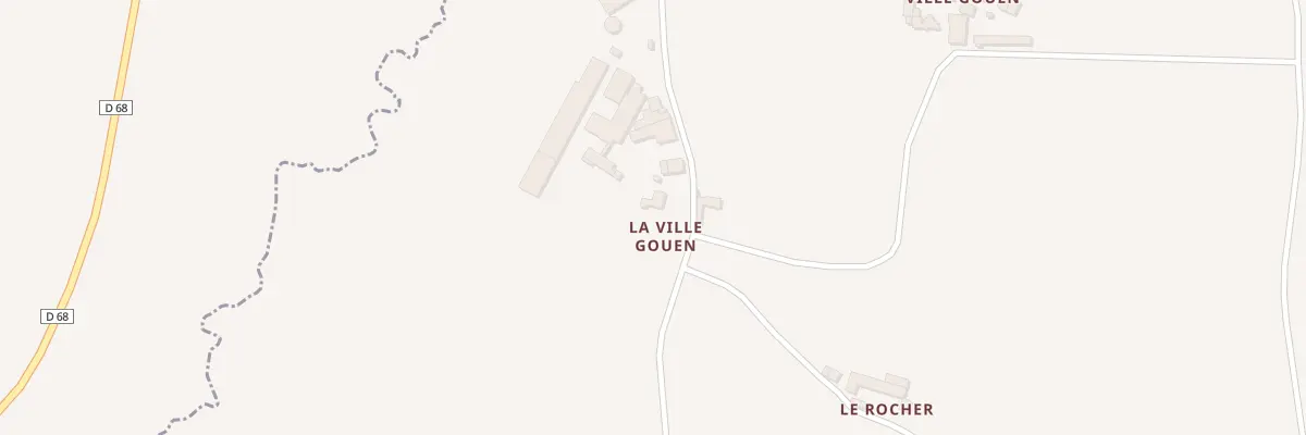 Plan du 1 La Ville Gouen à La Bouillie