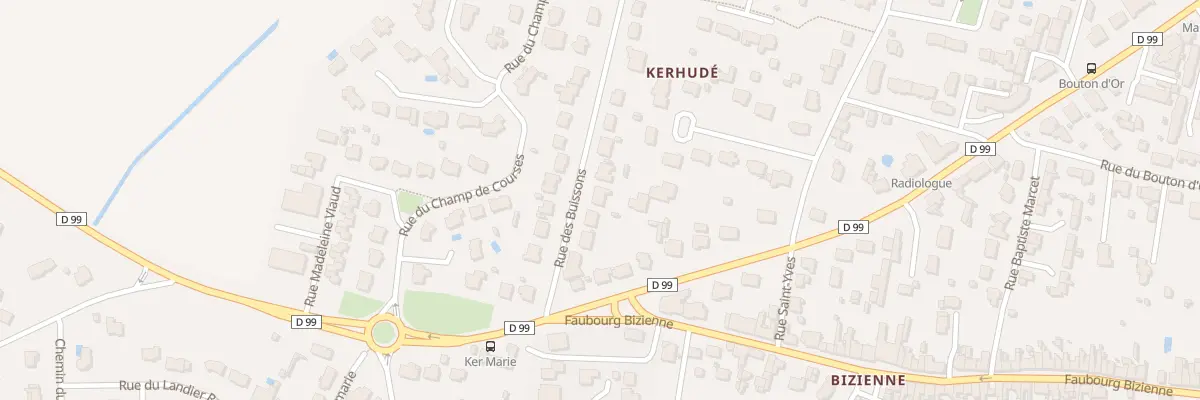 Plan du 6 Rue des Buissons à Guérande