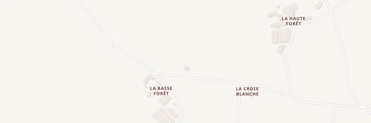 Plan du 6039 La Basse Fôret à Plénée-Jugon