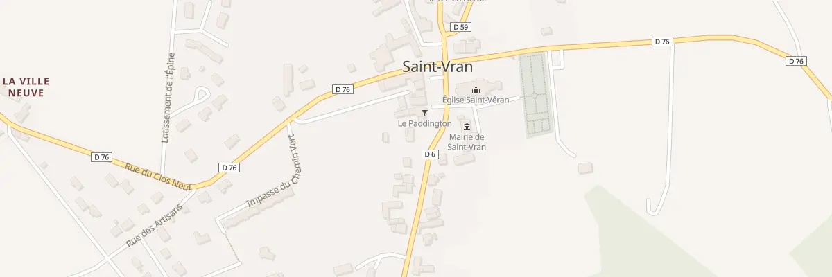 Plan du 14 Rue des Forges à Saint-Vran