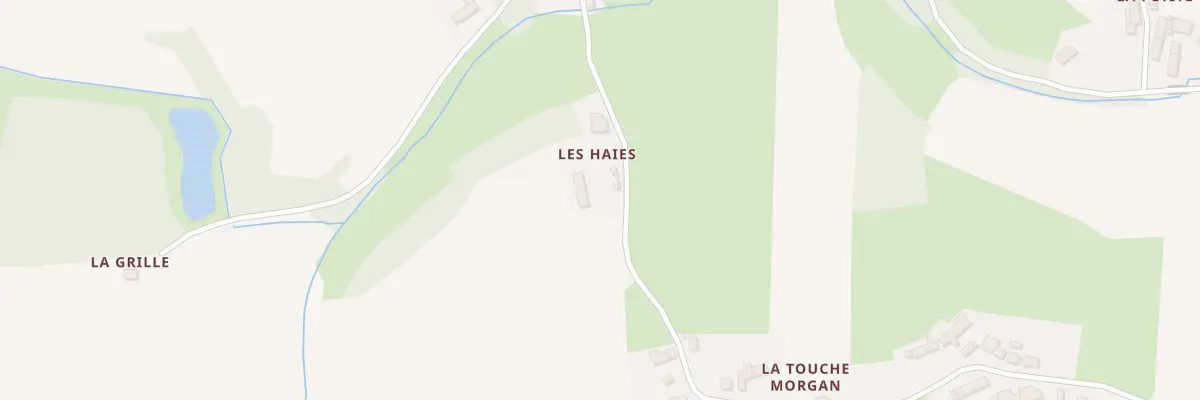 Plan du 1 Chapelle des Haies à Sérent
