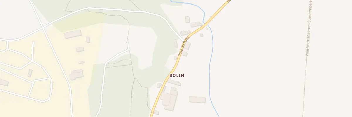 Plan du 5037 Bolin Rue de la Fontaine à Val d’Oust
