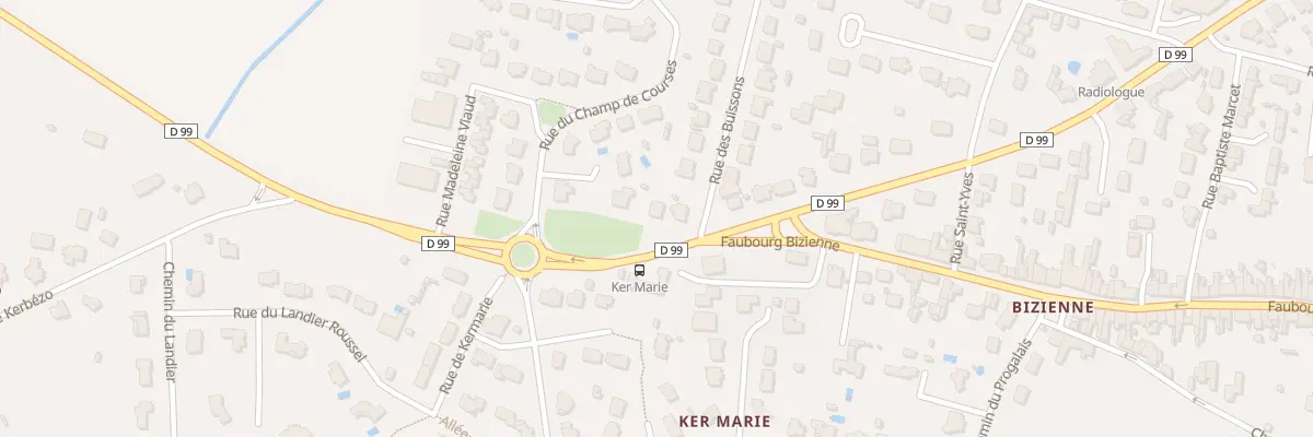 Plan du 66 Bd du Gal de Gaulle à Guérande