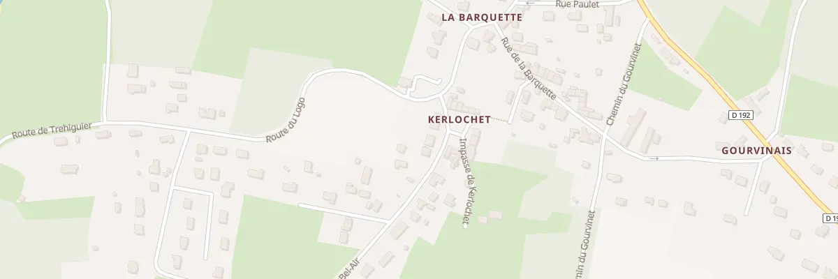 Plan du 4 Rue de Bel Air à Pénestin