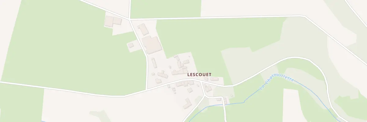 Plan du 5400 Lescouët à Sérent