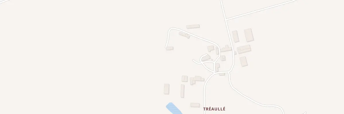 Plan du 9 Tréaulé à Ménéac