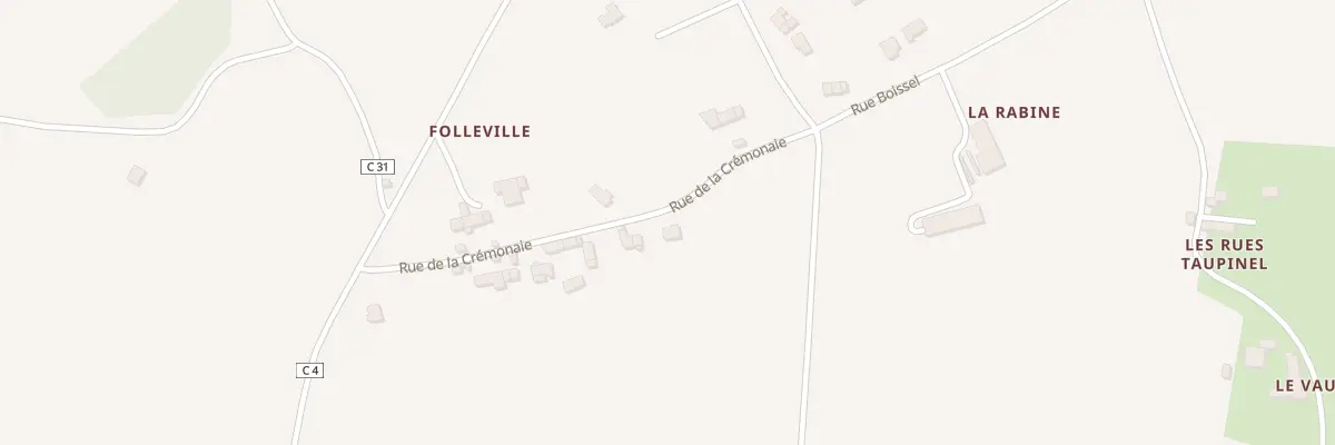Plan du 18 Rue de la Crémonaie à Taupont