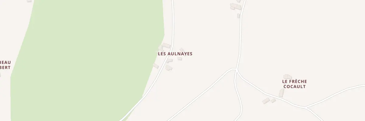 Plan du 5521 Les Aulnayes à Plénée-Jugon