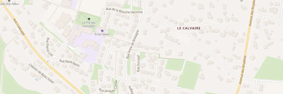 Plan du 24 Rue Surcouf à Questembert