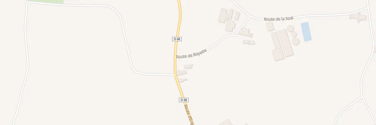 Plan du 2 Rte de Bayette à La Bouillie