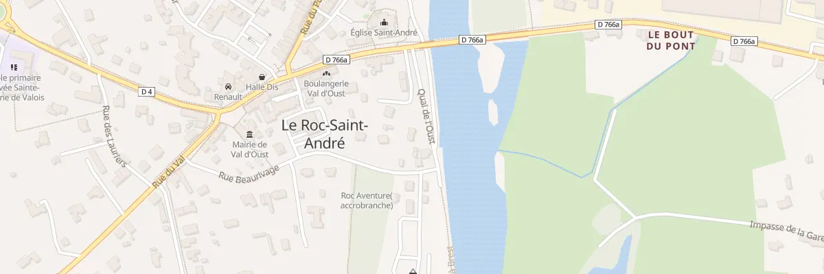 Plan du 8 Rue Beaurivage à Val d’Oust