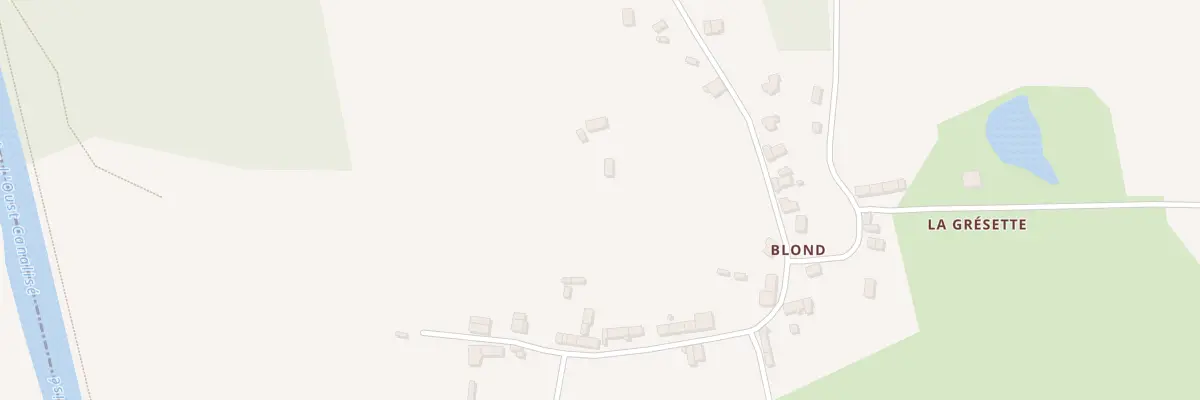 Plan du 26 Blond à Guillac