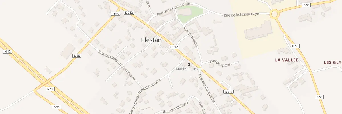 Plan du 1 Rue de Penthièvre à Plestan