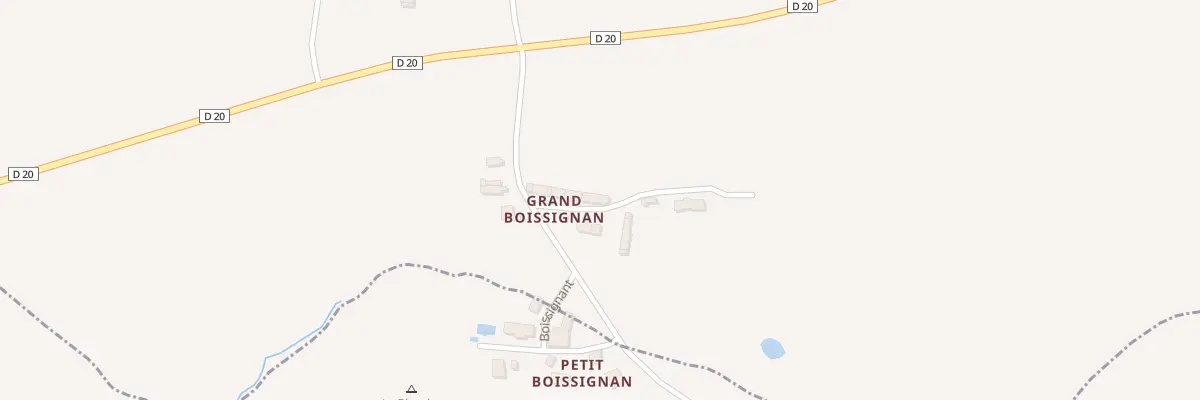 Plan de la Grand Boissignan à Noyal-Muzillac