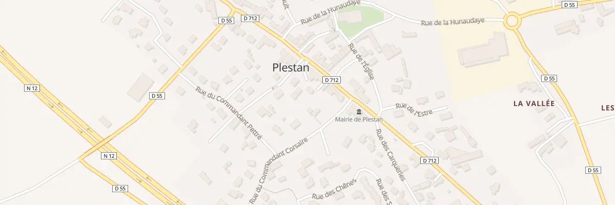 Plan du 4 Imp des Forgerons à Plestan