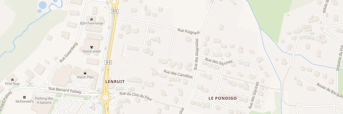 Plan du 11 Imp des Beurlus à Questembert