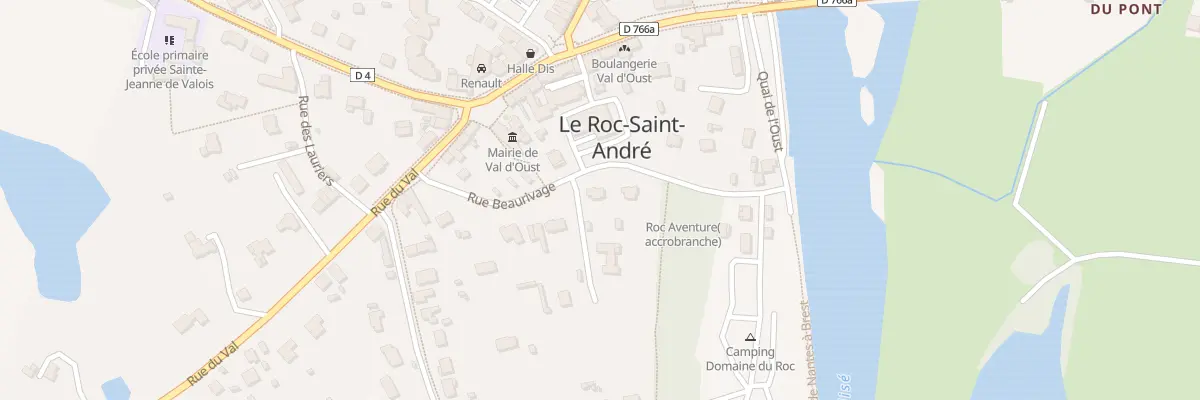 Plan du 11 Rue Beaurivage à Val d’Oust