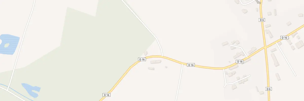 Plan du 2 Chene de la Lande à Saint-Vran