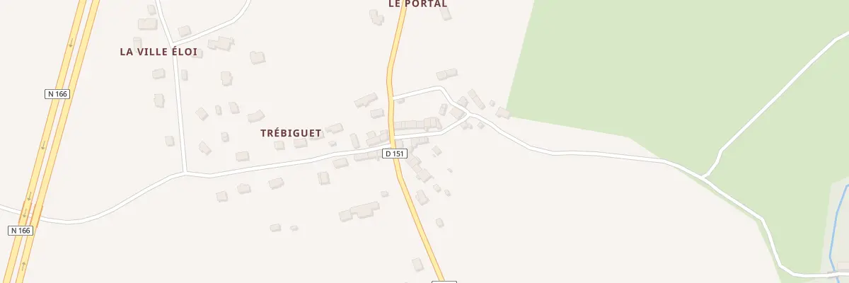 Plan du 5038 Trebiguet à Bohal