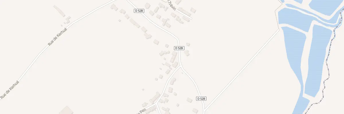 Plan du 256 Rue de Saint - Molf (Rd52b) à Mesquer