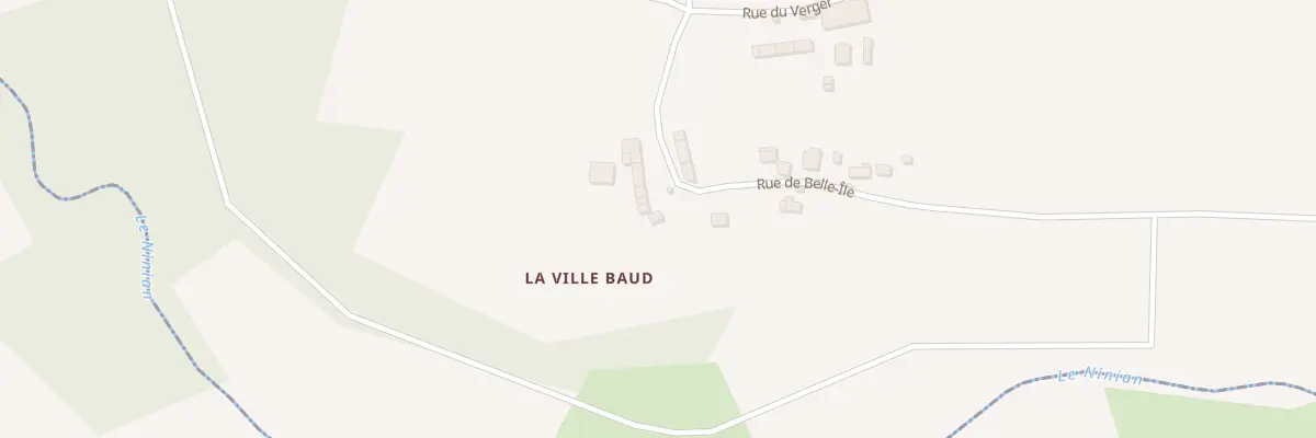Plan du 12 Rue de Belle Ile à Taupont