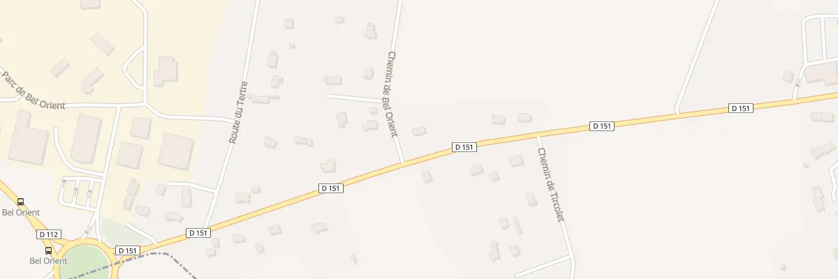 Plan du 12 Av du Stade à Bohal