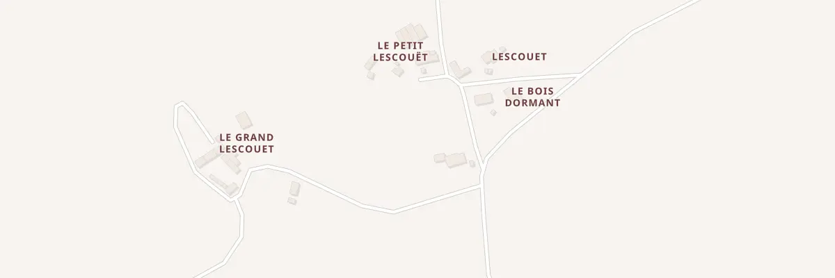 Plan du 5283 Lescouët à Plestan